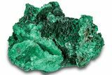 Fibrous Malachite Crystal Cluster - DR Congo #294674-1